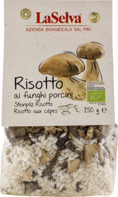 Produktfoto zu Risotto mit Steinpilzen, 250 g