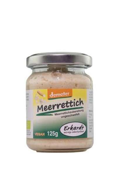 Produktfoto zu Meerrettich im Glas, 125 g Erhardt