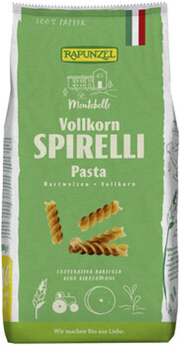 Produktfoto zu Nudeln, Spirelli Vollkorn