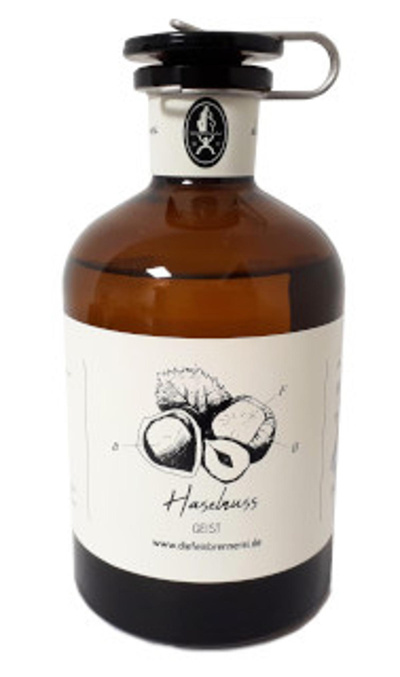 Produktfoto zu Bio-Haselnuss Geist, 500 ml die Feinbrennerei