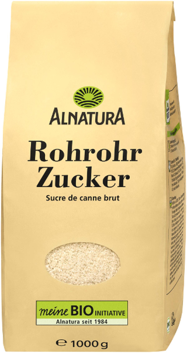 Produktfoto zu Rohrohrzucker 1 kg