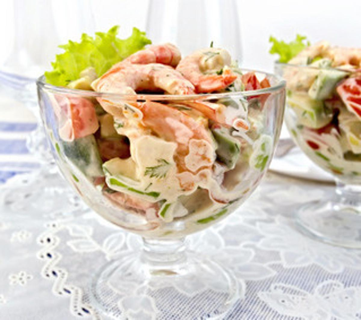 Isländischer Garnelencocktail