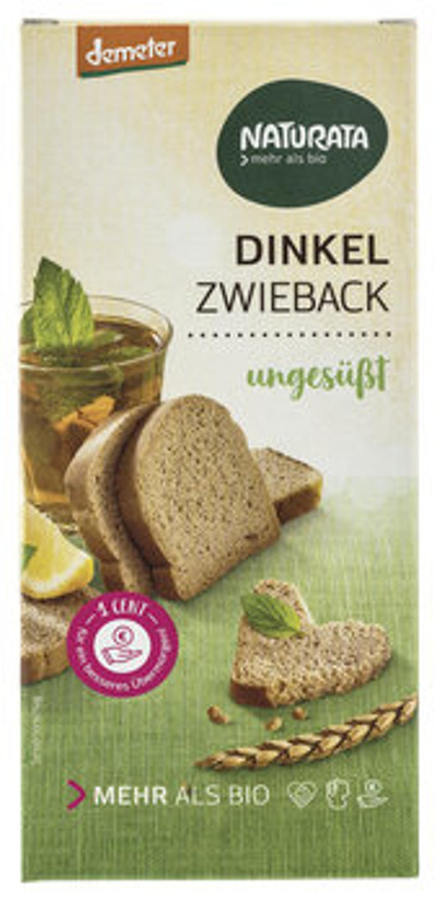 Produktfoto zu Zwieback Dinkel, ungesüßt