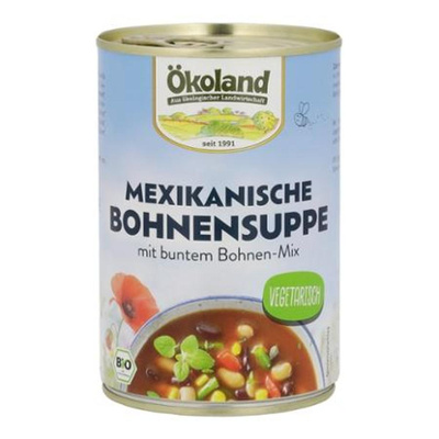 Produktfoto zu Mexikanische Bohnensuppe vegetarisch
