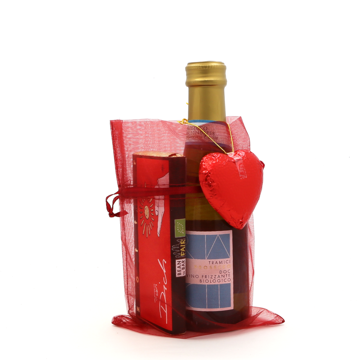 Geschenkebox Prosecco & Pralinen