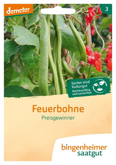 Produktfoto zu Saatgut Feuerbohne
