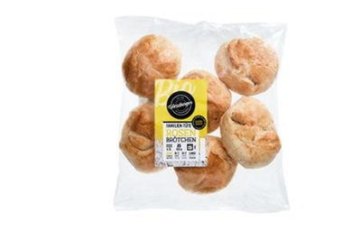 Produktfoto zu Rosenbrötchen zum Aufbacken, 6 Stück