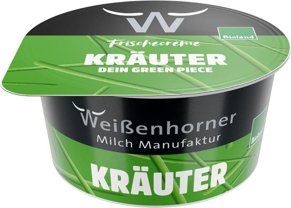 Produktfoto zu Kräutercreme, 150 g, Weißenhorner Milch Manufaktur