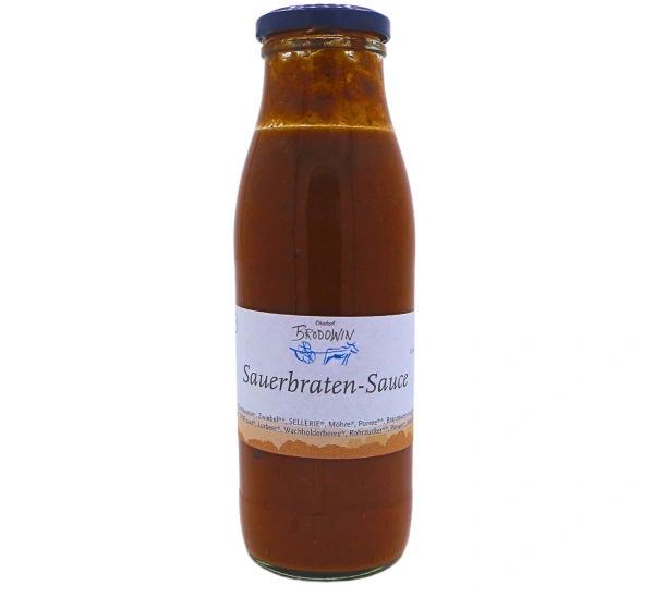 Produktfoto zu Sauerbratensoße, 0,5l