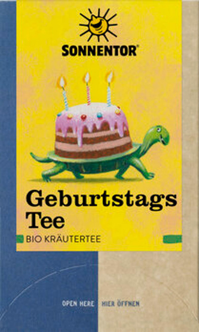 Produktfoto zu Geburtstagstee, Spender