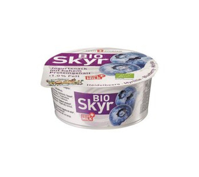 Produktfoto zu Skyr Heidelbeere, 135 g, Molkerei Biedermann