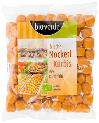 Produktfoto zu Frische Kürbis-Nockerl 400 g, bio-verde