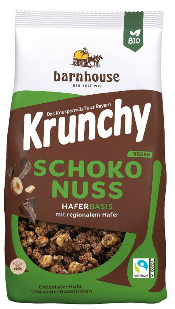 Produktfoto zu Krunchy Schoko Nuss, 375 g