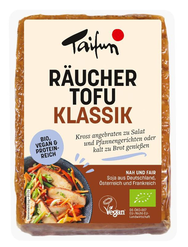 Produktfoto zu Tofu Räucher, 200 g , Taifun-Tofu GmbH
