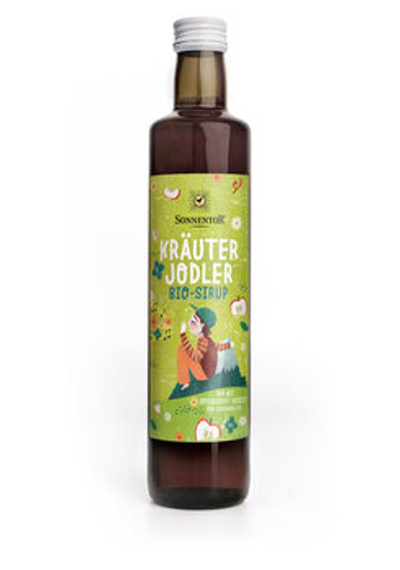 Produktfoto zu Kräuterjodler Sirup 500ml