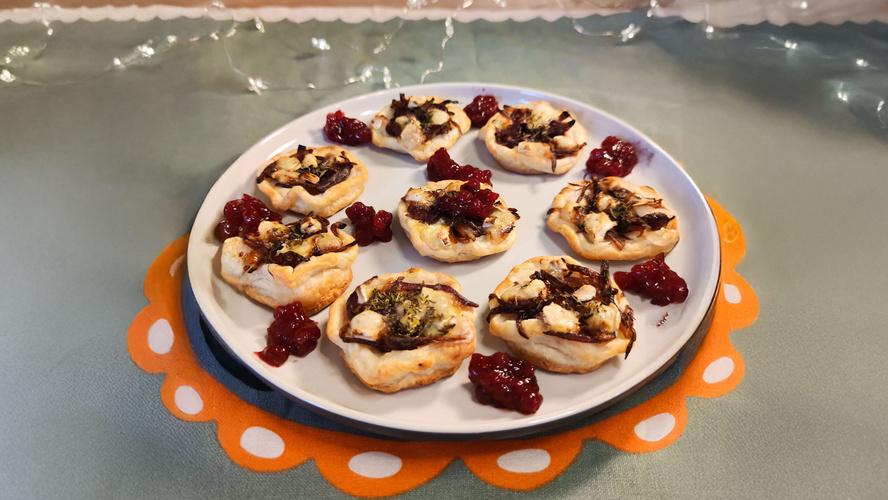 Rezeptbild für Blätterteig-Canapés