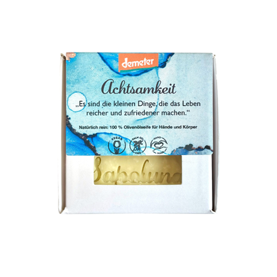Produktfoto zu Olivenöl-Seife Achtsamkeit, 70g