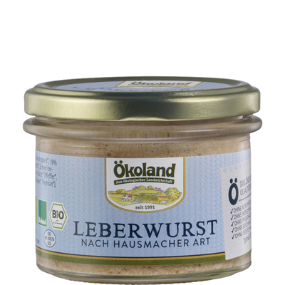 Produktfoto zu Gourmet Leberwurst Hausmacher Art, 160 g