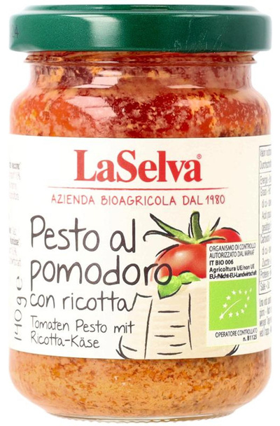 Produktfoto zu Tomaten Pesto mit Ricotta Käse, 140 g