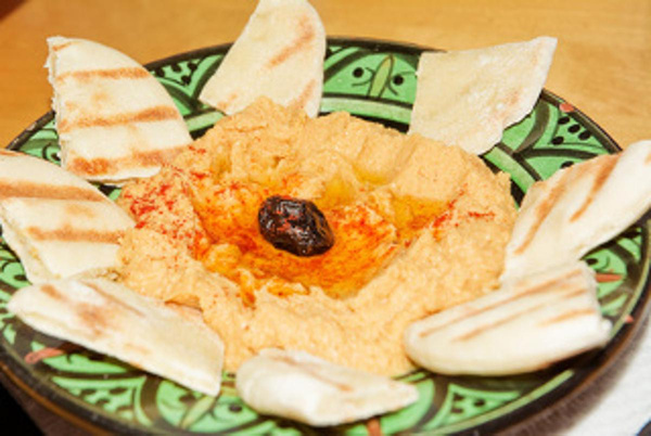 Produktfoto zu Pitabrot mit Kartoffelpaste