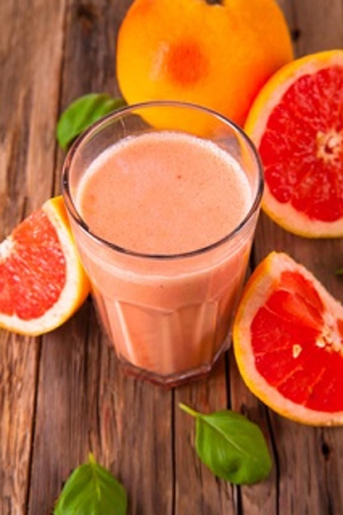 Bananen-Grapefruit-Joghurt