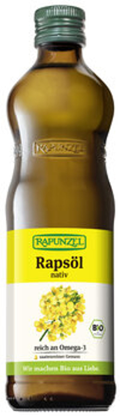 Produktfoto zu Rapsöl nativ, 0,5 l, Rapunzel