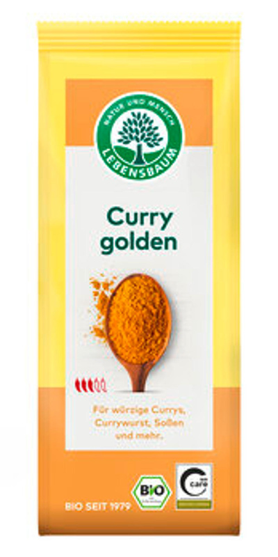 Produktfoto zu Curry golden, 50 g Lebensbaum