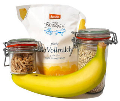Produktfoto zu Porridge Banane Schoko