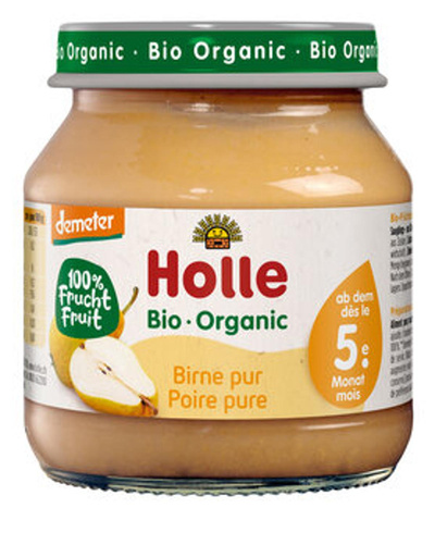 Produktfoto zu Birne pur 125 g Holle