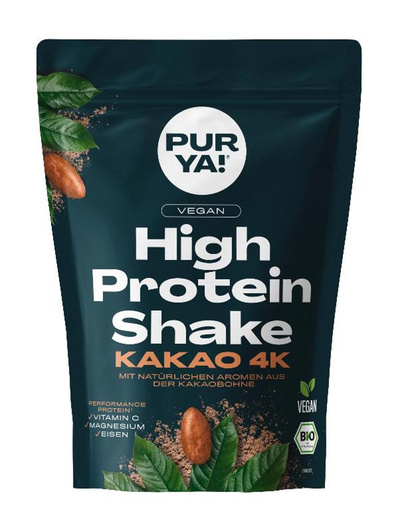 Produktfoto zu High Protein Shake Kakao 4K, 300 g, PUR YA!