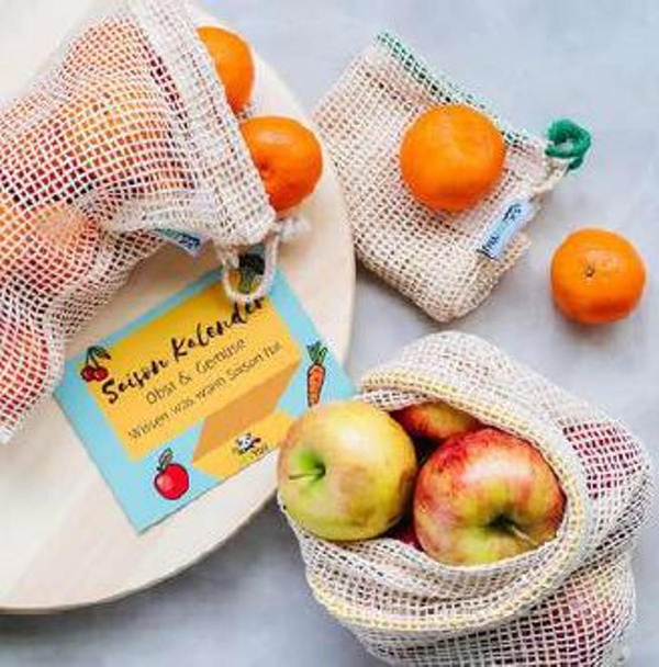 Produktfoto zu Obst- und Gemüsenetze, 3er