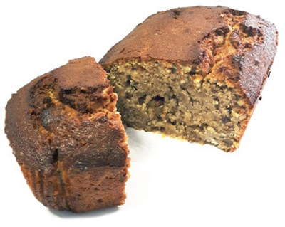 Produktfoto zu Bananenbrot, süß
