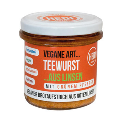 Produktfoto zu Vegane Art Teewurst mit grünem