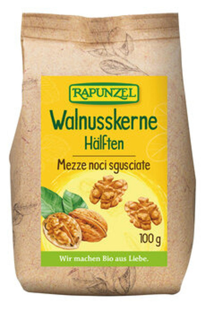 Produktfoto zu Walnusskerne halb 100 g RAP