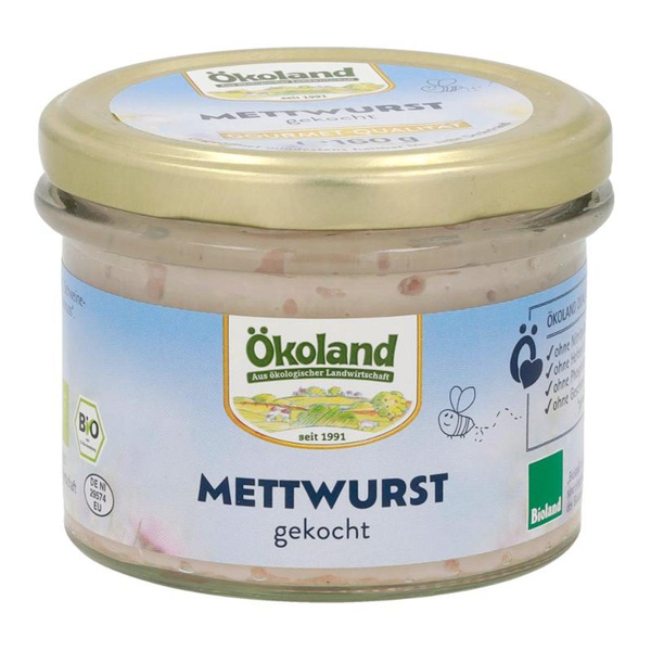Produktfoto zu Gourmet Mettwurst gekocht, 160 g
