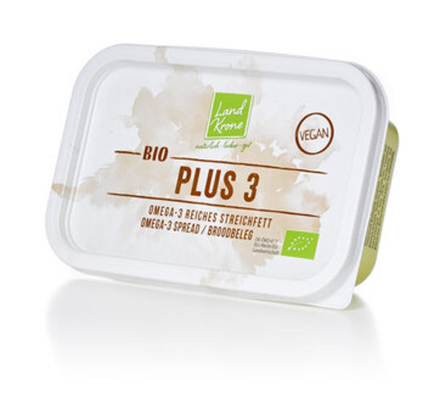 Produktfoto zu Margarine Bio Plus3, 250 g
