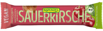 Produktfoto zu Fruchtschnitte Sauerkirsche, 40 g, Rapunzel