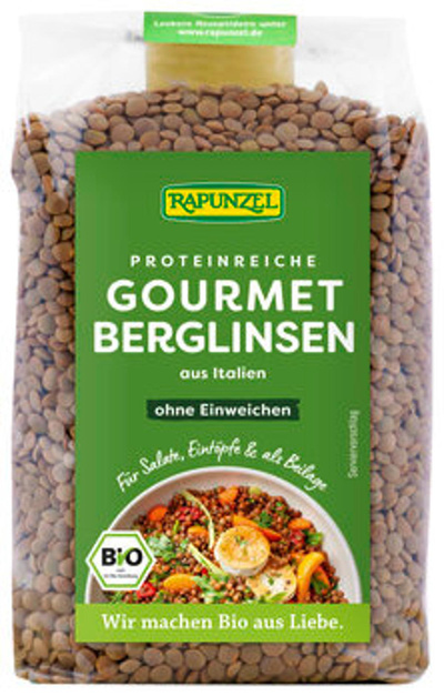 Produktfoto zu Gourmet Berg-Linsen braun