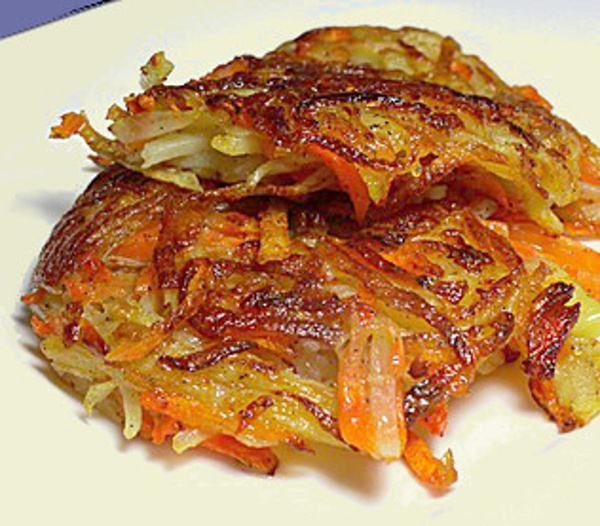 Produktfoto zu Vegane Kartoffel-Rösti