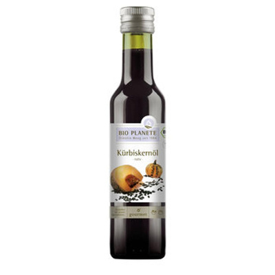 Produktfoto zu Kürbiskernöl, nativ, 250 ml