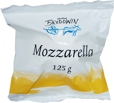 Produktfoto zu Mozzarella 125 g, Brodowin