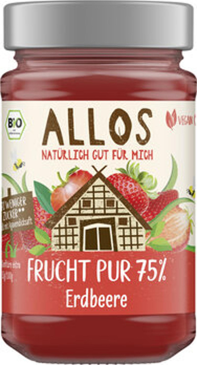 Produktfoto zu Frucht pur Erdbeere