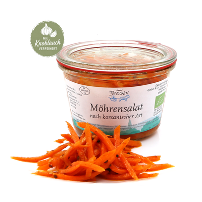 Produktfoto zu Möhrensalat nach koreanischer Art, 200 g