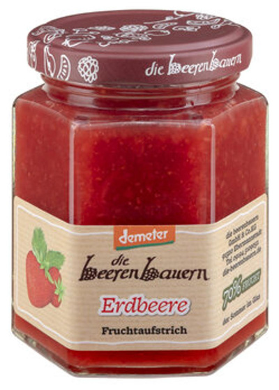 Produktfoto zu Erdbeere Fruchtaufstrich 200 g