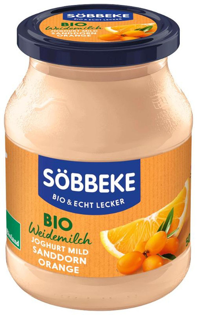 Produktfoto zu Joghurt Sanddorn Orange 3,8%