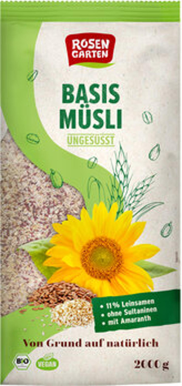Produktfoto zu Basis Müsli ungesüsst, 2 kg