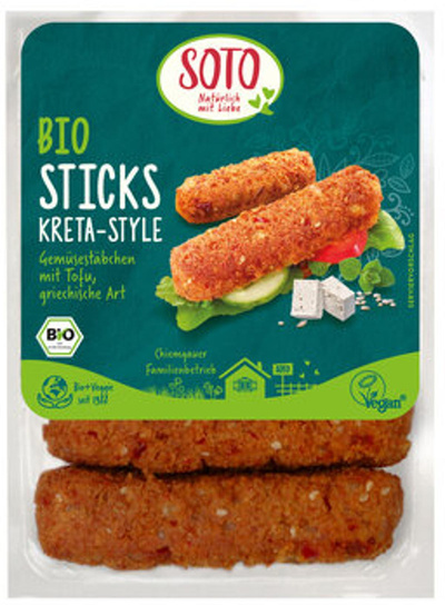 Produktfoto zu Kretasticks mit Weichkäse 175 g, SOTO