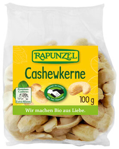 Produktfoto zu Cashewkerne ganz HIH, 100 g
