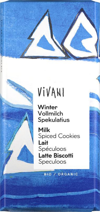Produktfoto zu Winterschokolade, 100 g, Vivani