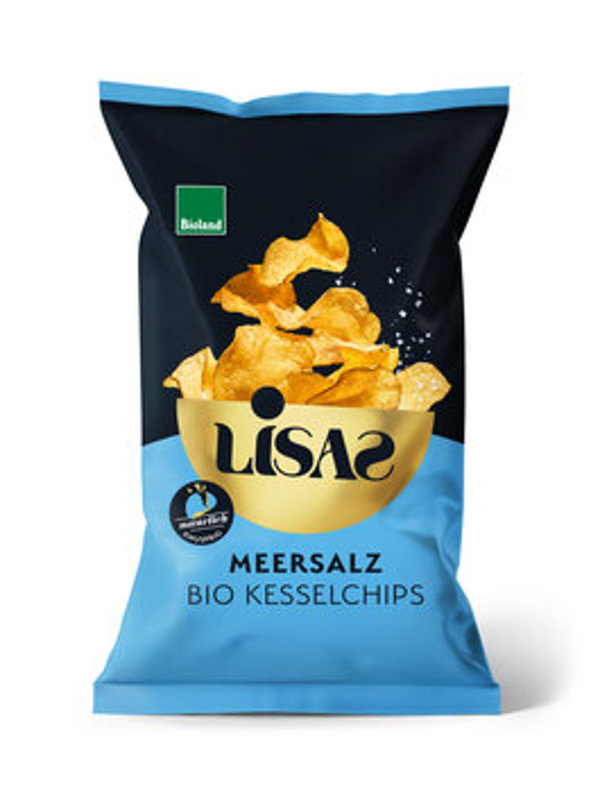 Produktfoto zu Kesselchips Meersalz